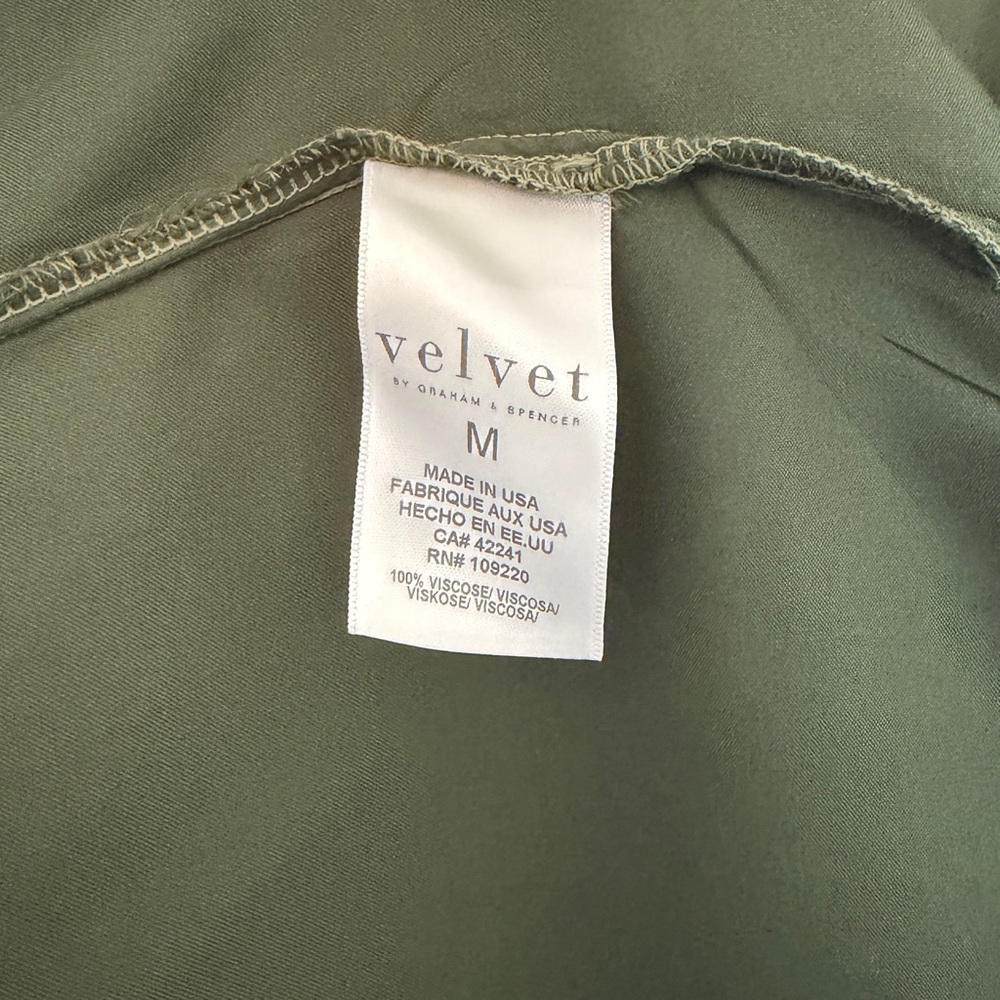 Velvet by Graham & Spencer Green Wrap Dress - Picture 8 of 8